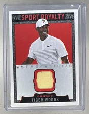 Tiger Woods 2018 Upper Deck Goodwin Champions #SRM-TW Goudey Sport Royalty Patch