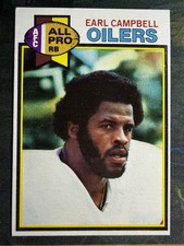 Top 10 Earl Campbell Football Cards 25
