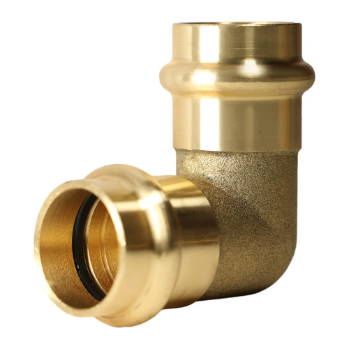 25 Pack XFITTING 3/4" Press Elbow, NSF Certified, Lead Free Brass, ProPress