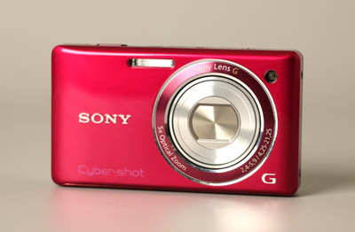 Sony Cyber-shot DSC-W380 Pink 14.1MP Digital Camera w/ Battery & Charger Tested