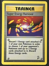 Super Energy Removal #108/130 Base Set 2 Lightly played 250001