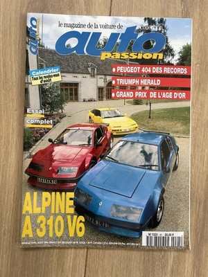 Magazin Auto Passion 1994 Nr.95 Alpine A310 V6 Peugeot 404 Triumph Herald