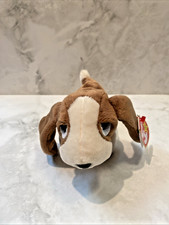 Ty Beanie Baby - TRACKER the Basset Hound Dog 7" NEW MWMTs Stuffed Animal GC3C
