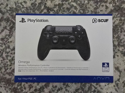 SCUF - Omega Wireless Performance Controller for PS5 & PC - Black 