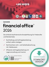 Lexware Financial Office 2026, SW-Download, 1-Jahr Aktualisierungs-Service