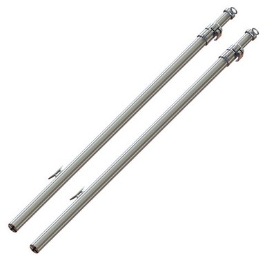 TACO Tele-Sun Aluminum Shade Poles w/Carry Bag T10-7001VEL UPC 631049090457