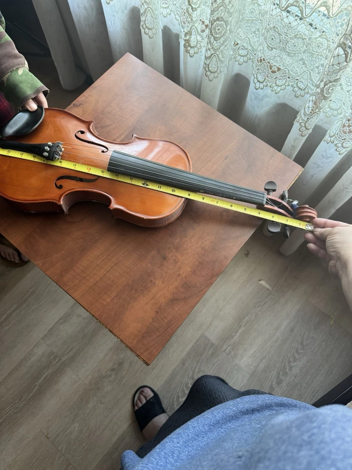 1961 年 Karl Hofner 3/4 Bubenreuth 小提琴带盒德国制造 — 第 4/4 张图片