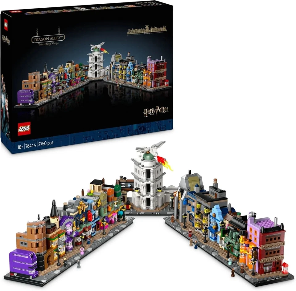 LEGO Harry Potter – Die Zauberläden der Winkelgasse (76444) 12 Figuren Neu & OVP