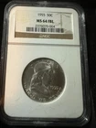 1955 FRANKLIN 50C MS64 FBL NGC