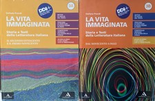 La Vita Immaginata Storia e Testi della Letteratura italiana 3A+3B 9788824776752