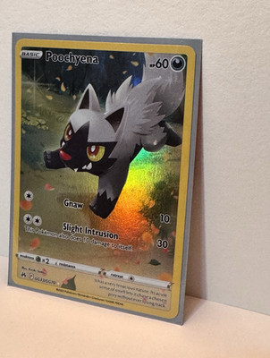 Pokemon TCG Poochyena GG33/GG70 SWSH Crown Zenith Ultra Rare Holo ENG 60 HP