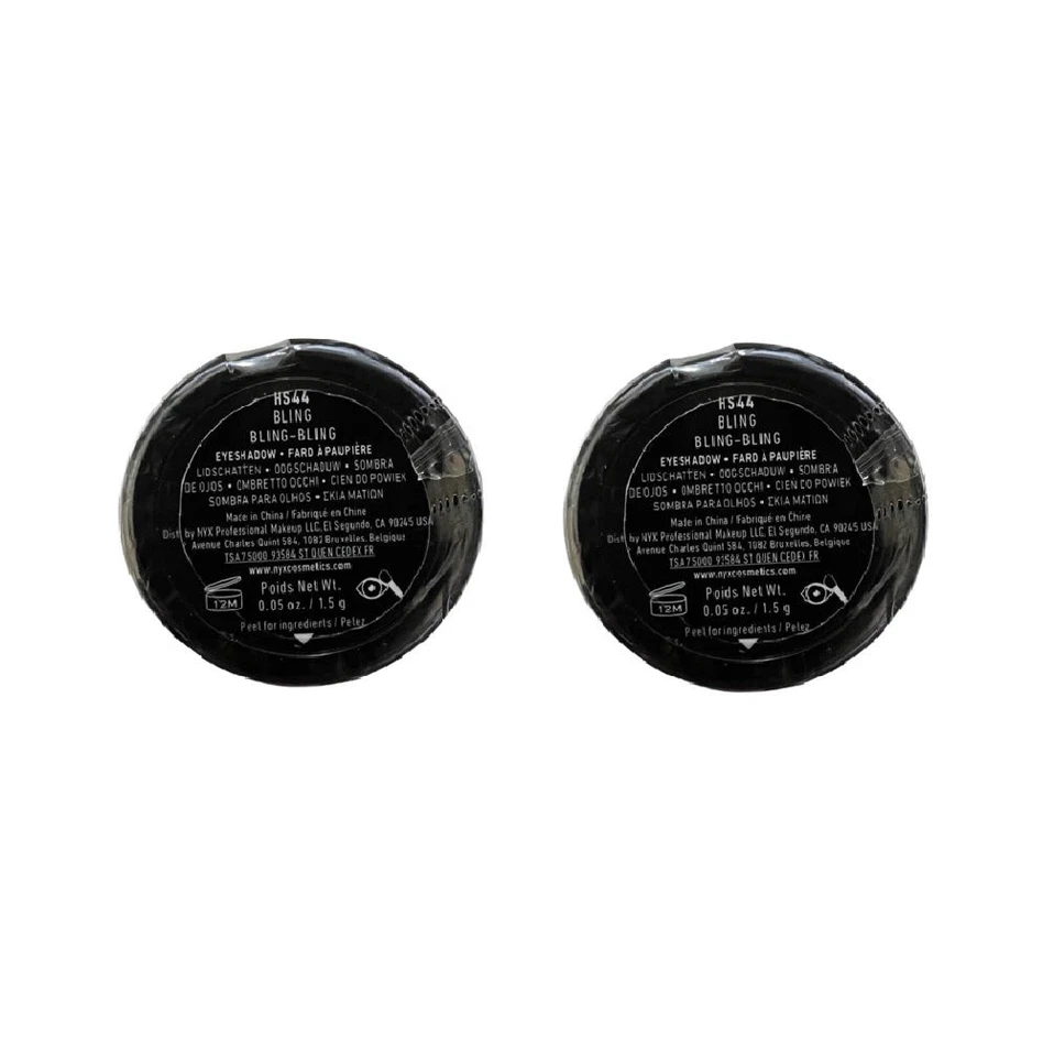 Pack of 2 NYX Hot Singles Eye Shadows, Bling HS44 - Image 3 of 4