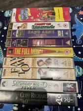 Bundle of 10 VHS Video Tapes