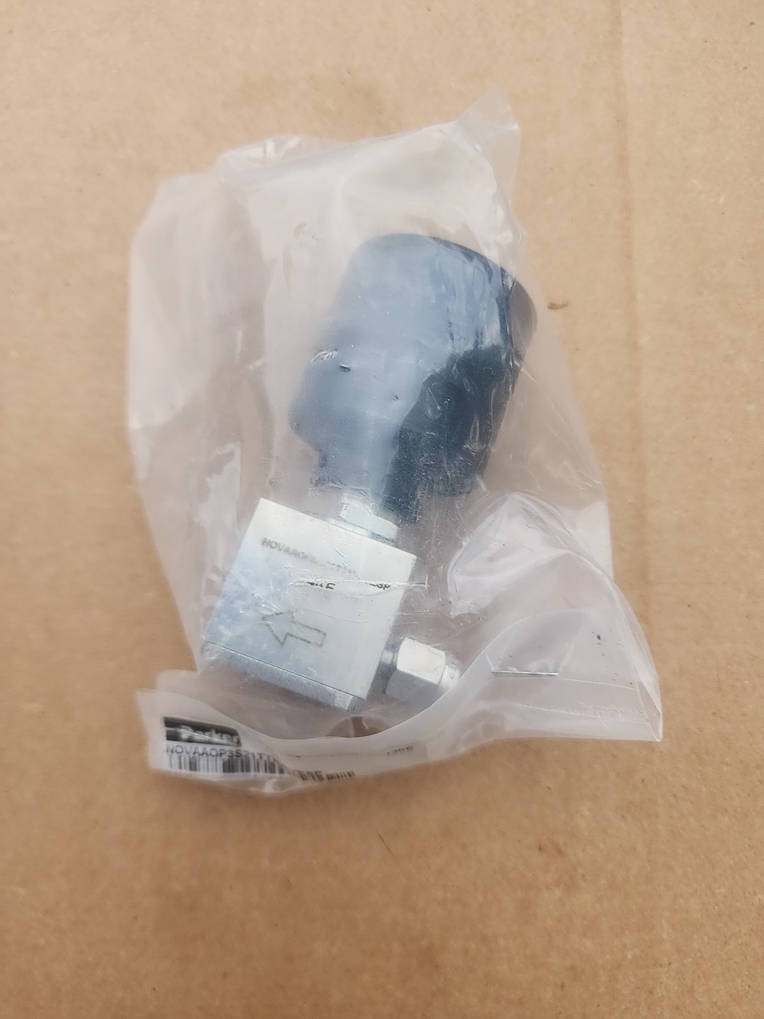 Parker SS Pneumatic Diaphragm Valve NOVAAOP3S21TTMHVESP 26GG