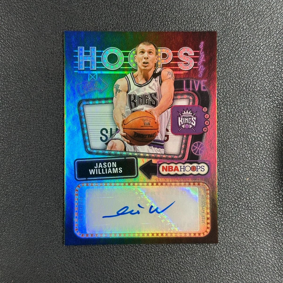Jason Williams Basketball Autographed Sports Trading Cards