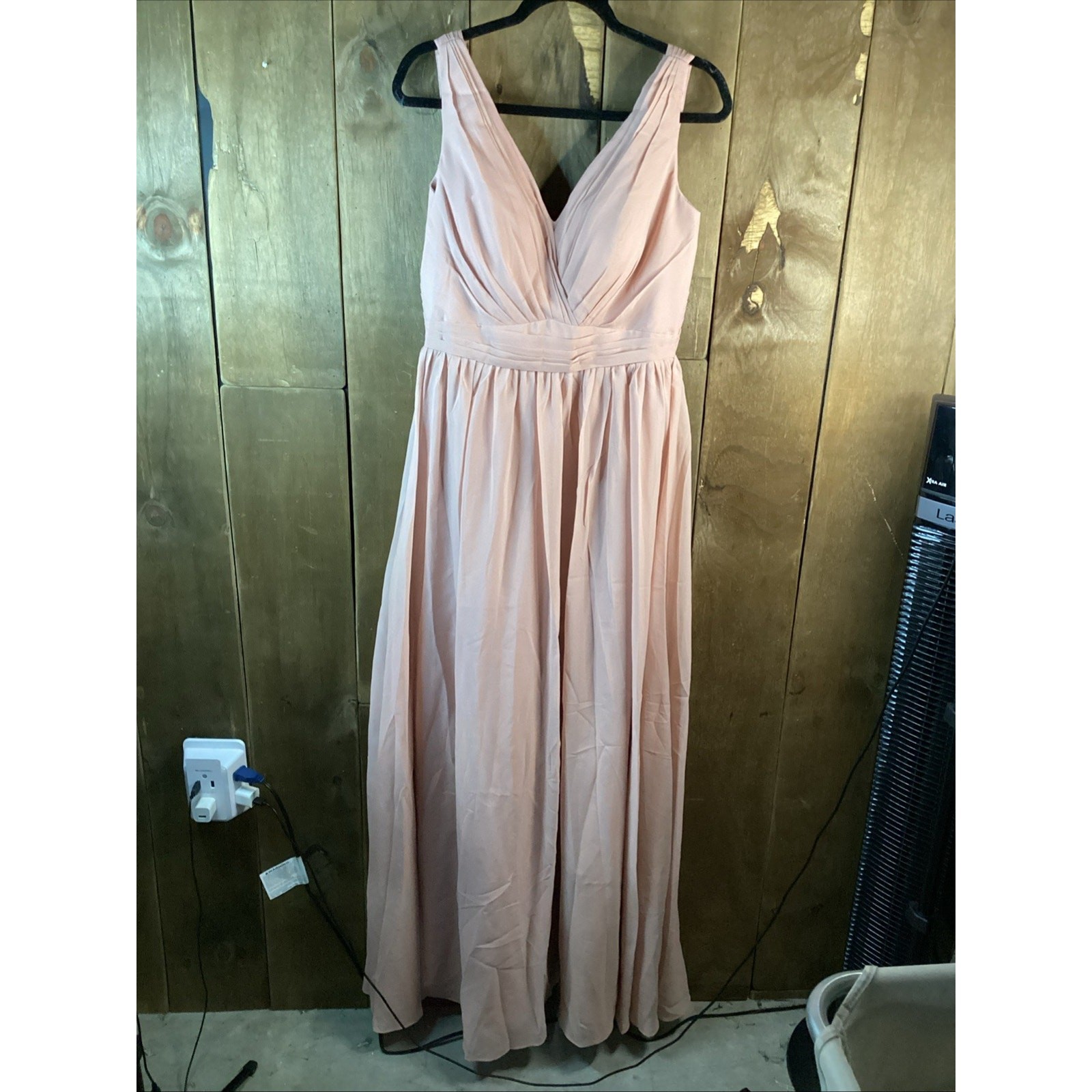 Women's Wedding Formal Bridesmaid Dress, Mauve, Size 8