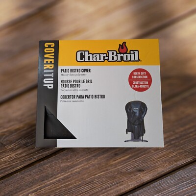 Char-Broil - 9591 - Patio Bistro Grill Vinyl Cover - Black
