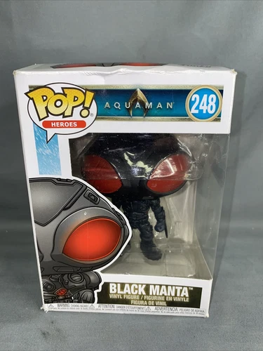 Funko Pop Heroes Aquaman #248 Black Manta Vinyl Figure