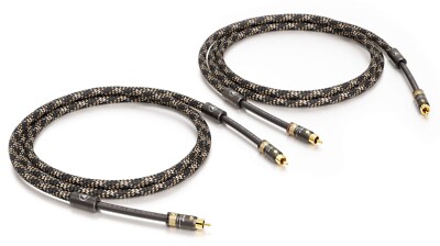 Viablue -NF-A7- HighEnd Cinchkabel - T8 Stecker - 3-fach geschirmt - Cobra