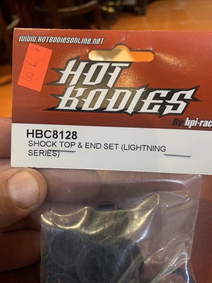 HPI HOT BODY HBC8128 C8128 CONJUNTO DE EXTREMIDADE SUPERIOR DE CHOQUE (SÉRIE RELÂMPAGO) 8128 - Imagem 2 de 4