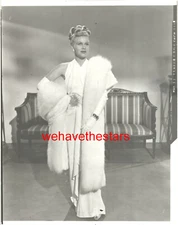 Vintage Ginger Rogers IRENE FASHION DESIGN '44 TEST PHOTO Publicity Portrait