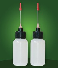 2-1 OZ bottles with stainless steel needle tip for All your Gun Oils