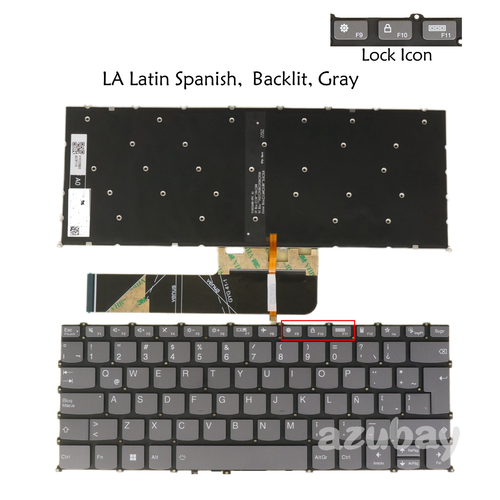Backlit Keyboard For Lenovo ThinkBook 14s Yoga ITL, 14s G2 ITL, 14 G2 ARE / ITL - 第 9/15 張圖片