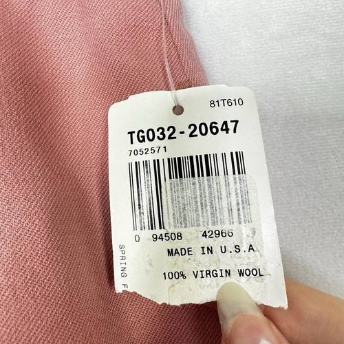 Pendleton gonna midi lana vergine Barbiecore abbigliamento da lavoro donna foderato abbigliamento da lavoro 14 - Foto 5 di 11