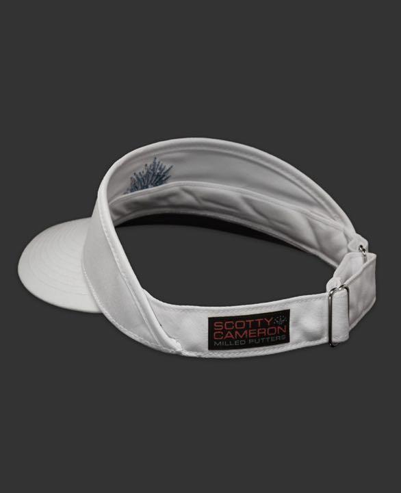 Scotty Cameron Visor Agave Man White adjustable size Rare Mint