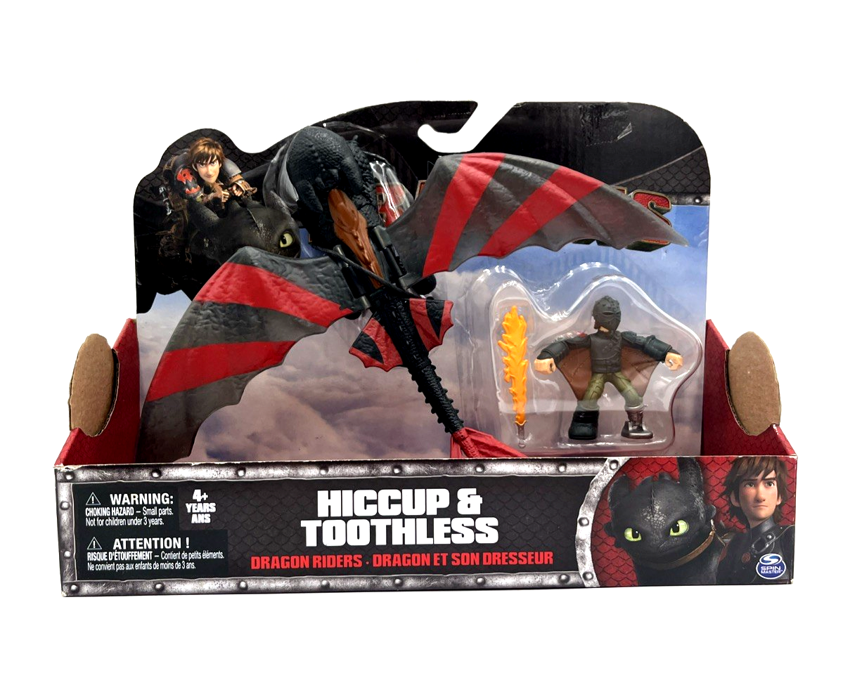 Dreamworks Dragons Hiccup Toothless Racing Dragon Riders Pack How to ...