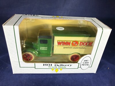 R2-21 ERTL 1931 DELIVERY TRUCK COLLECTORS BANK - 1:25 SCALE - WINN DIXIE - NIB
