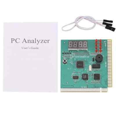 LED 4Digit PC Computer Diagnostic Card Motherboard Mainboard POST Tester PCI ISA