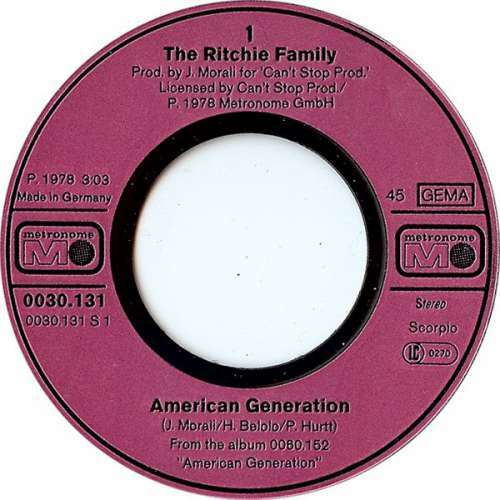 The Ritchie Family American Generation 7
