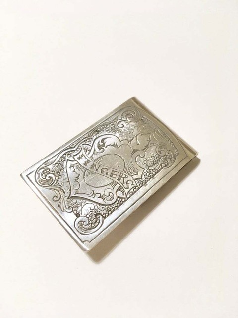 Sterling Silver Money Clip Hand-Engraved Custom Word or Name Made to Order Sterling Silver Money Clip Hand-Engraved Custom Word or Name Made to Order