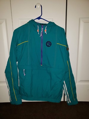 Adidas x Pharrell Williams Hu Hiking Packable Windbreaker Teal