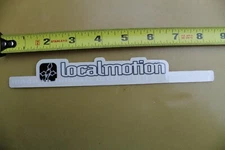 LOCAL MOTION Since 1977 Surfboards Hawaii Clear Aloha Vintage Surfing STICKER