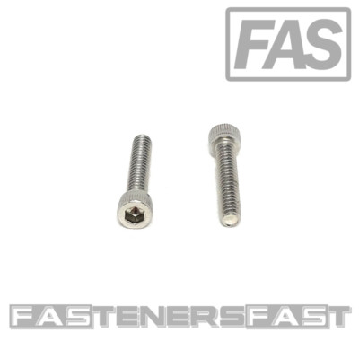 100 Viti Testa Cilindrica Con Esagono Incassato #6-32 X 3/4 Pollice &ndash; Acciaio Inox 18-8, Fas SCSH06C075SS