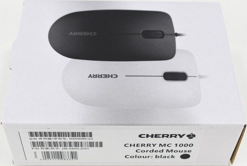 Cherry MC 1000 Wired USB Mouse, 3 Button w/ Scroll Wheel - 第 1/4 張圖片