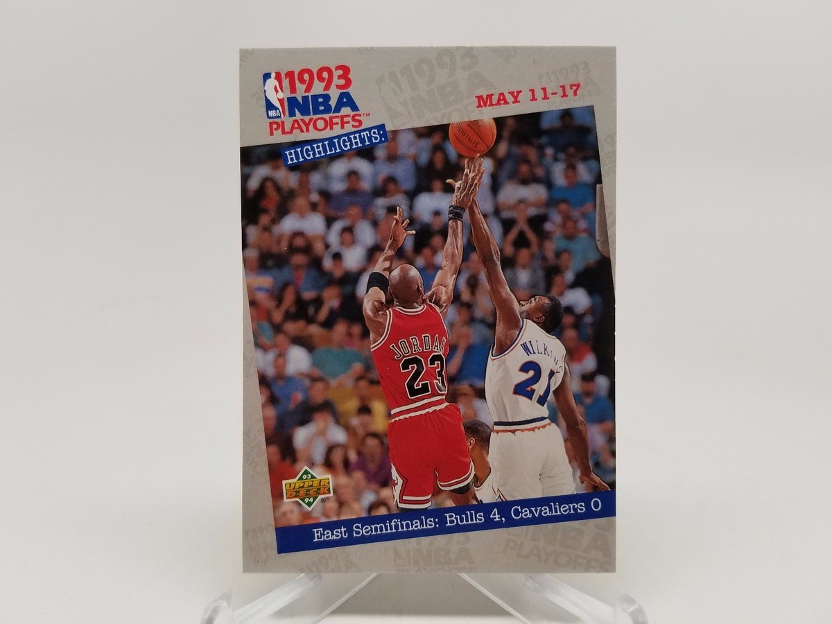 1993 Upper Deck NBA Playoff Highlights #187 Michael Jordan