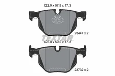 TEXTAR Brake Pad Set, disc brake 2344704