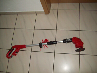Einhell 4514082 GC-RT 18 Li-Solo Rasentrimmer inkl. Ersatzmesser, Flowerguard