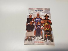 JS15 Washington Mystics 2002 WNBA Basketball Pocket Schedule - Ticketmaster