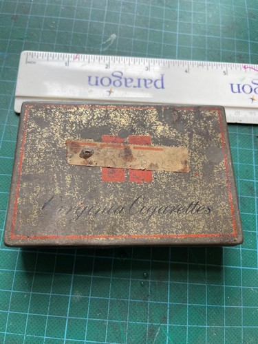 GEORGE DOBIE PAISLEY 4 SQUARE Virginia cigarette Tin tobacciana scotland - Picture 6 of 12