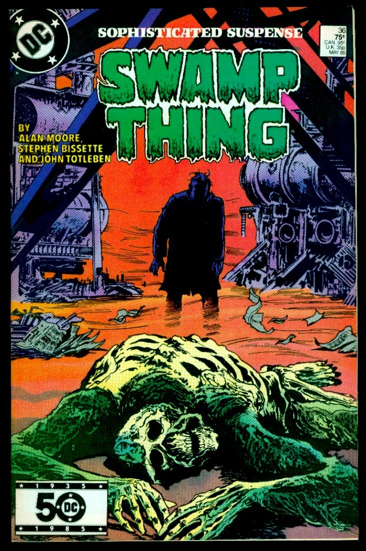 DC Comics SWAMP THING #36 Alan Moore NM 9.4 | eBay