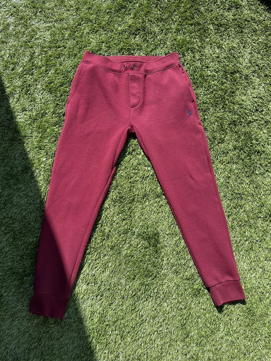 burgundy polo ralph lauren sweats men
