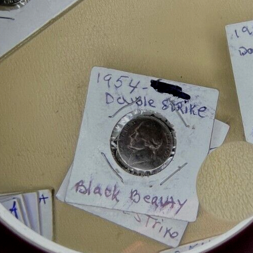 1954- Nickel Black Beauty B/U no Mint mark,+ more PROMINENT Error's Nice COIN'S - Picture 6 of 9