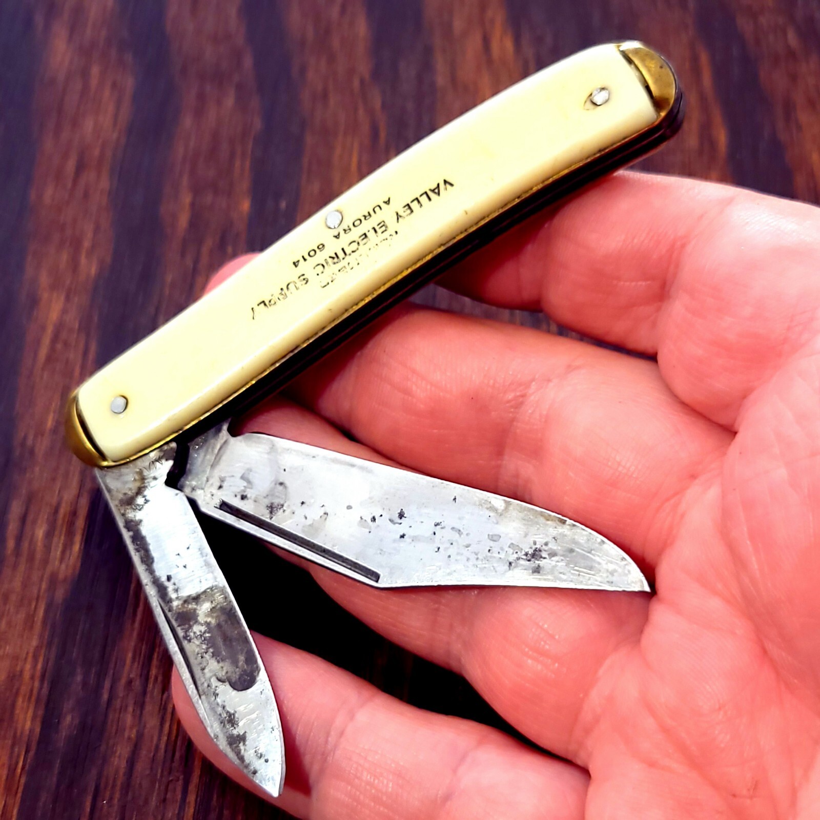 Osborne Co Knife Clifton Nj Advertising Jack Folding Pocket Vintage eBay