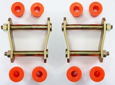 Rear Leaf Spring Shackles & Bushes Both Sides For Mitsubishi L200 87-15 K74/B40