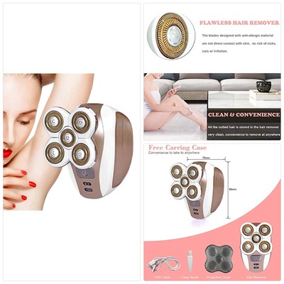 Hair Remover For Women Kids Painless Body Facial Electric Lady