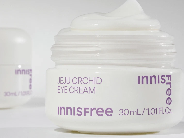 Crema para ojos Innisfree Jeju Orchid 30 ml elasticidad antienvejecimiento cuidado de la piel Corea Foto 3 de 4